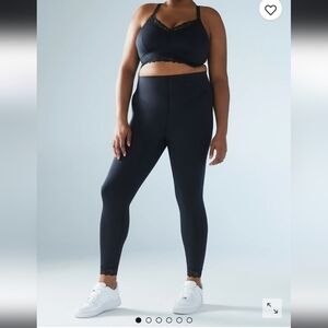 NWT Savage X Fenty Hotline Lace Trimmed High Waist Leggings - Size 2X